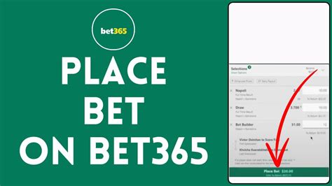 how to place bet on bet365|How to Place a Straight Bet on Bet365 .